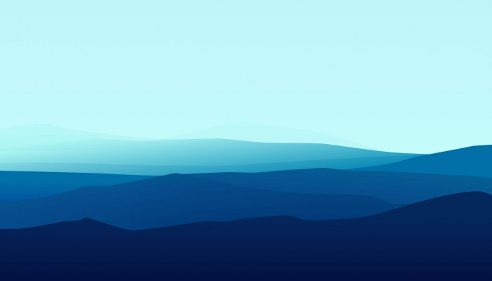 Horizontal Blue Wallpaper