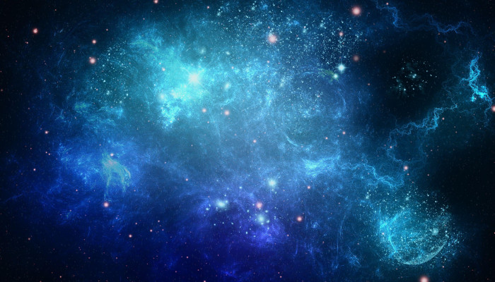 Blue Galaxy Wallpaper