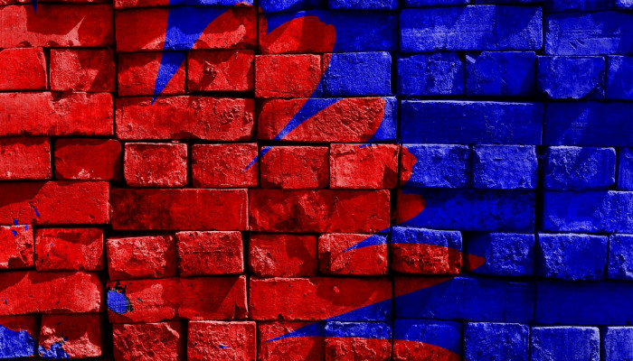 Red and Blue Wallpaper