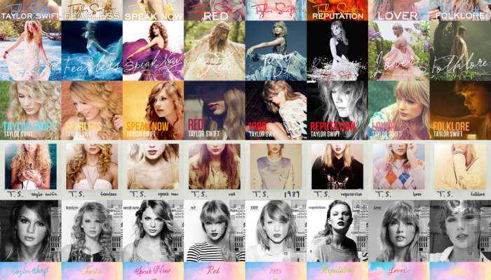 Taylor Swift albums Wallpaper