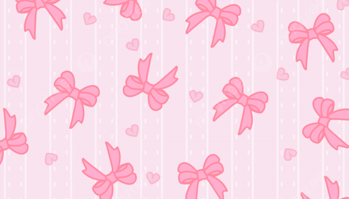 pink bow Wallpaper