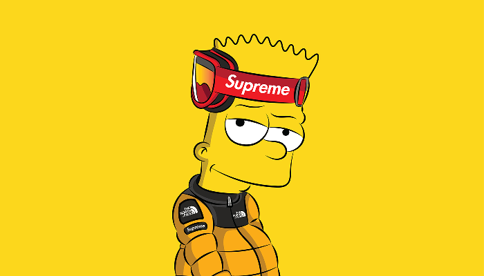 Bart Simpson Hypebeast Computer Wallpaper