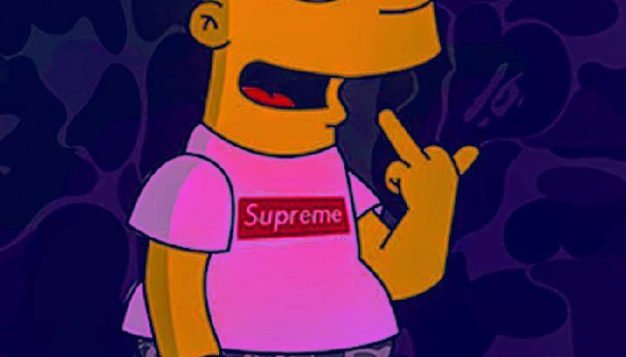 Dope Bart Simpson Wallpaper