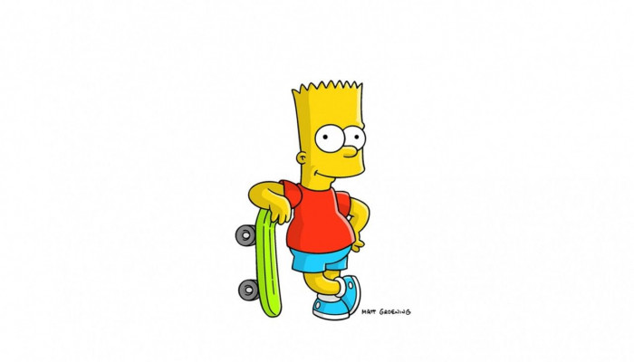 Bart Simpson Skateboard Wallpaper