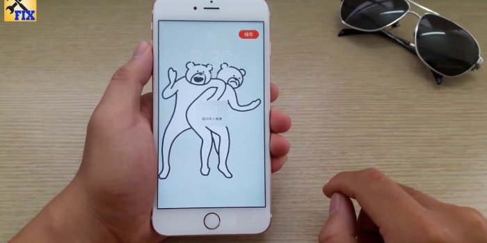 1280x720 Make funny live wallpaper on iPhone