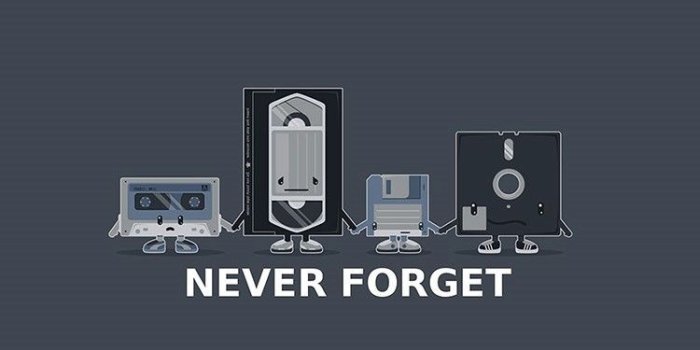 750x1334 Old Storage Technology Never Forget Funny iPhone 6 Wallpaper HD