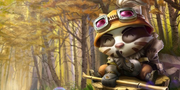 1920x1080 Teemo with a bamboo stick in League of Legends wallpaper - Game