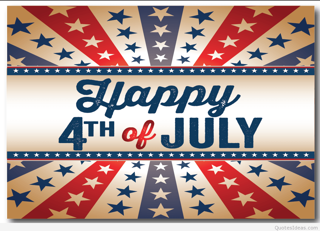 1073x775 Office Closing » Happy 4th Of July America Card Wallpaper - Happy