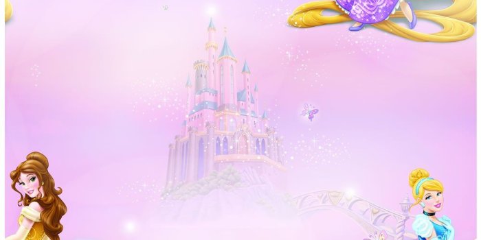 1000x1000 Disney Pretty as a Princess Wallpaper