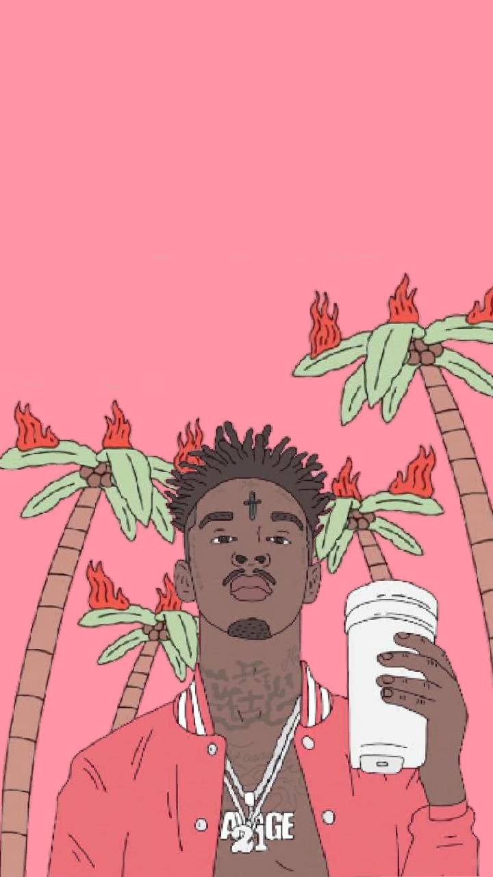 720x1280 21 Savage Wallpaper by Emxrhxn_ - a0 - Free on ZEDGE™