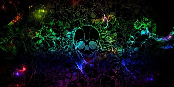 1920x1080 Graffiti Skull Wallpaper - Las Mejores Fotos Neon Free Wallpaper