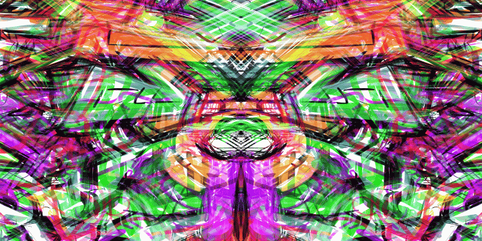 3750x3000 Neon Tribal Graffiti Abstract ArtWork - Adam McFadyen's Art Portfolio