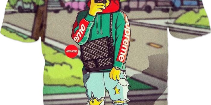 1024x1045 Supreme Bart Simpson