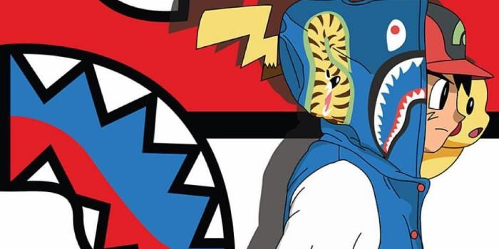 1065x1333 bape #pokemon | ✔️Supreme ➕ Stussy ➕Bape ➕Off_white ➕Northface