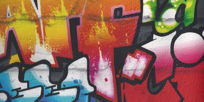 1920x1376 Kids Club Neon Graffiti Wallpaper Border | Rasch