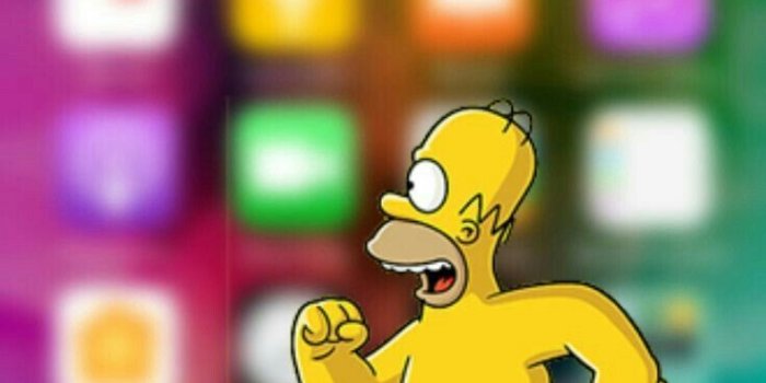 736x1309 Homer Simpson Iphone Background The Simpsons Wallpaper - Homer