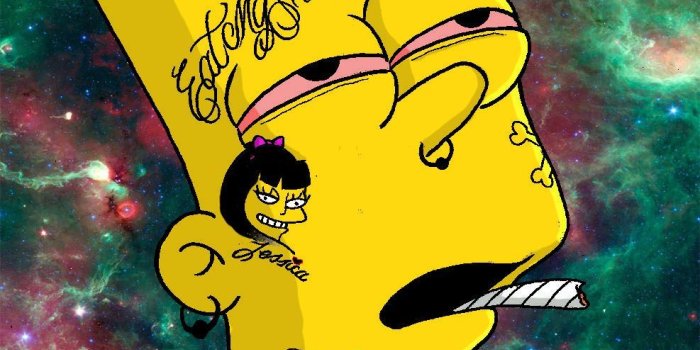 987x1376 Latest Bart Simpson Wallpaper | Tumblr inspiration | Pomelo Tapet