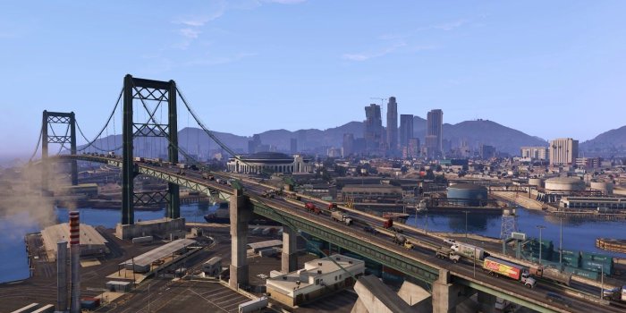 1280x720 GTA 5 live wallpaper w/sound (4K UHD GTA V time lapse)