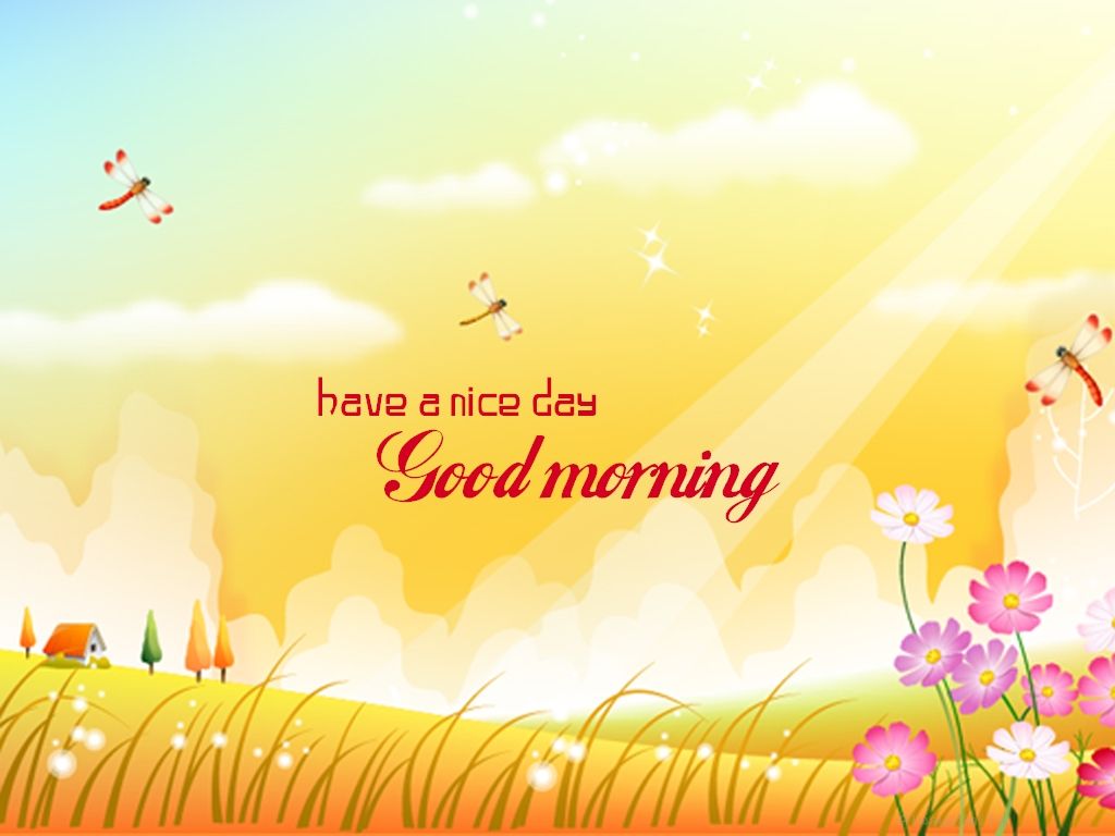 1024x768 Good Morning Wallpaper #6926769