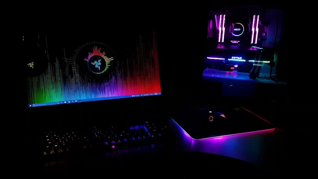 1280x720 Razer Chroma Audio Responsive Wallpaper Made by Wallpaper Engine [ Steam ]