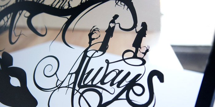 1146x800 Snape and Lily Always - handcut papercraft - Album on Imgur