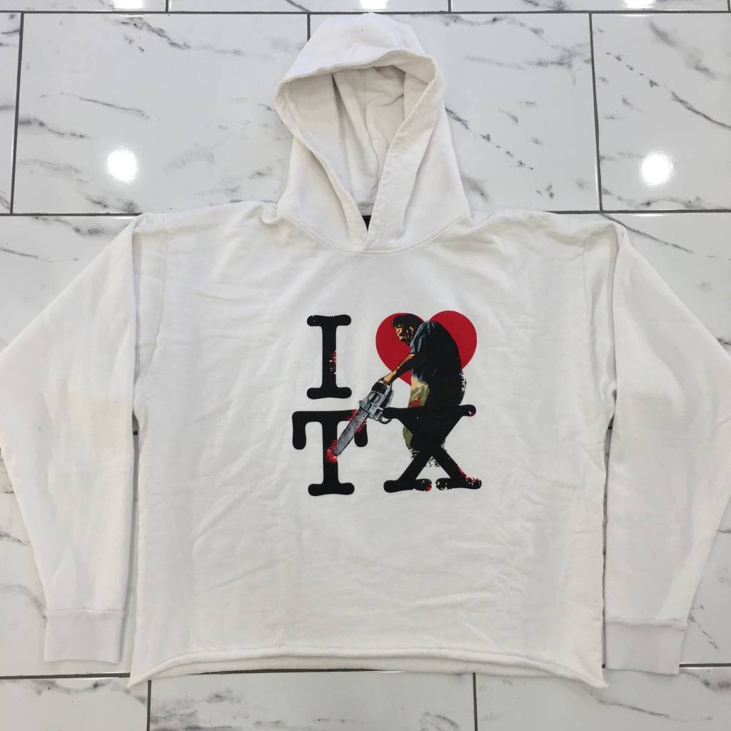 1024x1024 VLONE VLONE I LOVE TEXAS HOODIE WHITE