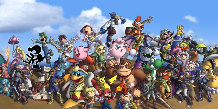 1920x1200 Download Super Smash Bros wallpaper Game wallpapers 21459 [1366x768