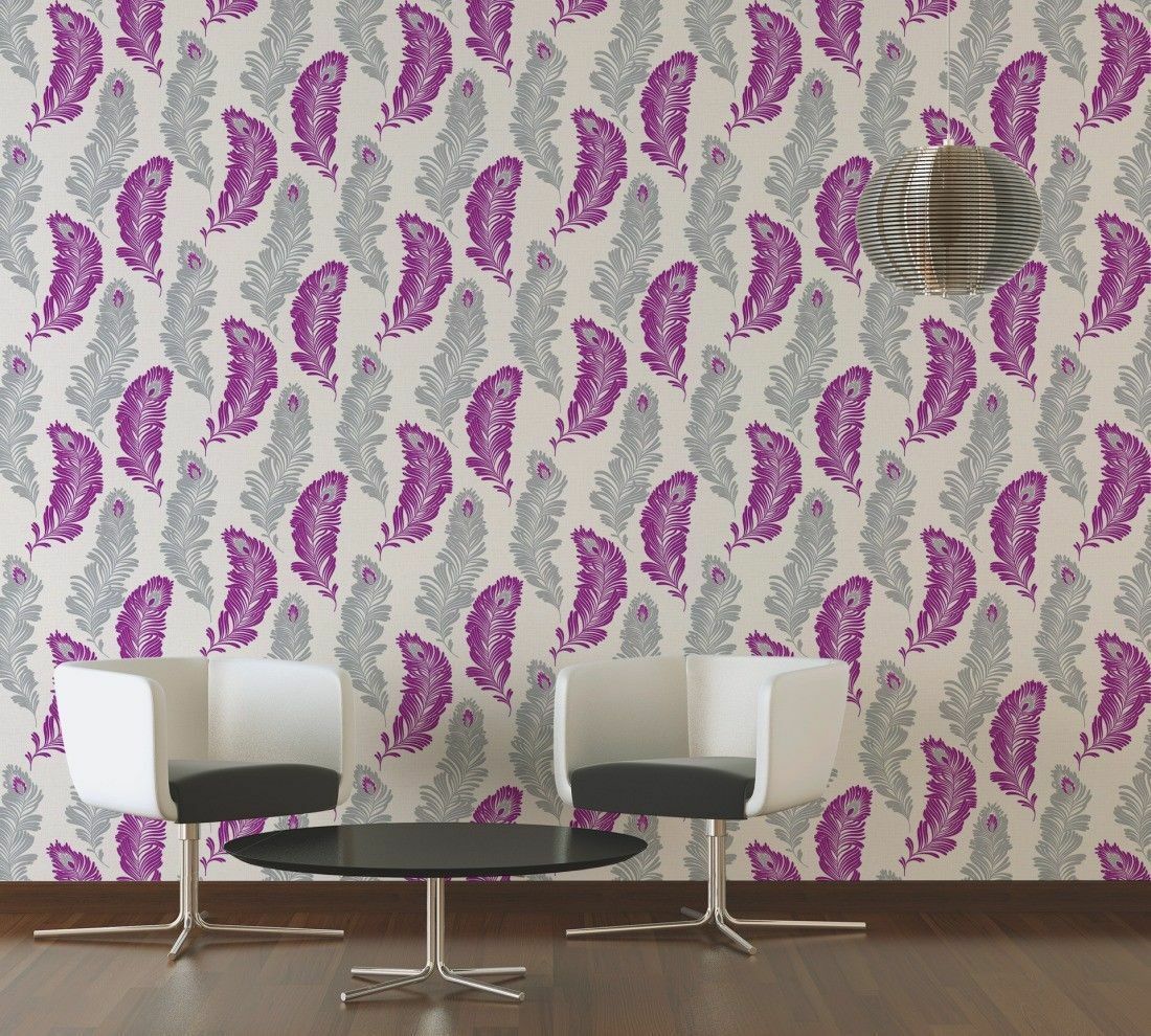 1100x990 Wallpaper : Purple Silver Fern Leaf Quality Feature Cream Creation