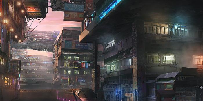 1332x850 Wallpaper the city, future, Japan, Tokyo, Shinjuku, district images