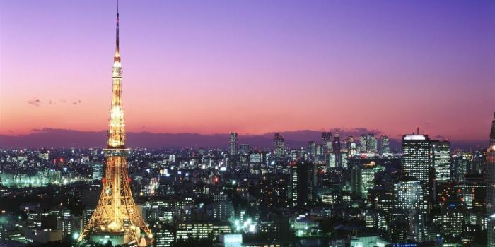 1366x768 Group of Shinjuku Tokyo Wallpaper 1366X768