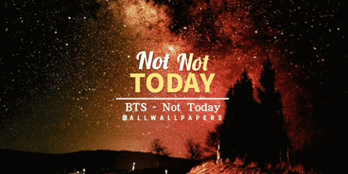 720x1280 BTS Not Today wallpaper | lockscreen For @shintaechan...