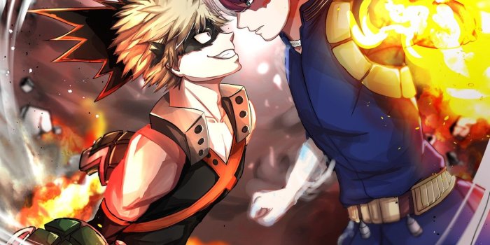 1332x850 My Hero Academia Todoroki Phone Wallpaper