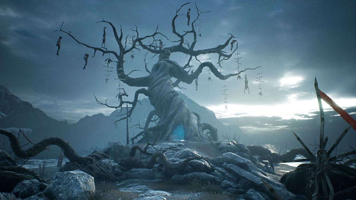 1245x700 HELLBLADE warrior fantasy action fighting dark horror adventure