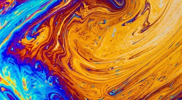 640x1385 Fusion of soap iPhone X wallpaper #colorful #art #pattern #color