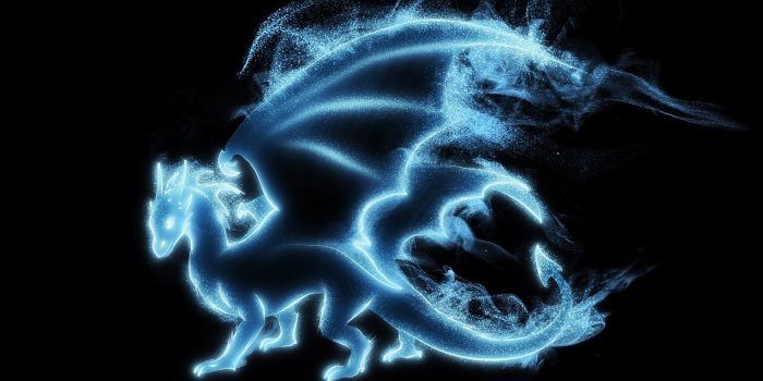2736x1824 Related Wallpapers - Harry Potter Patronus Drache (#1593695) - HD