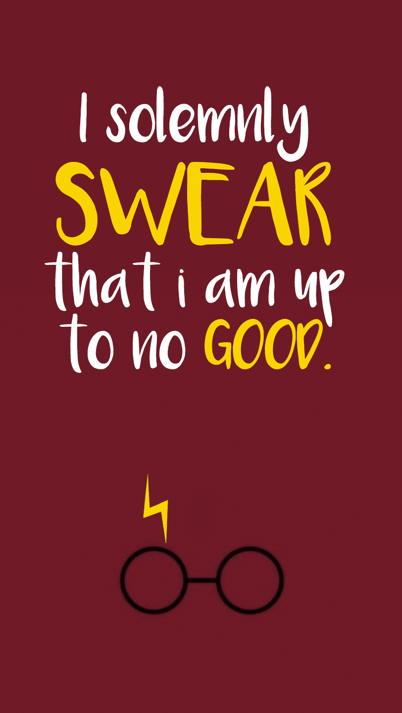 812x1440 Harry Potter Phone Wallpaper - Solemnly Swear That I Am Up (#129828