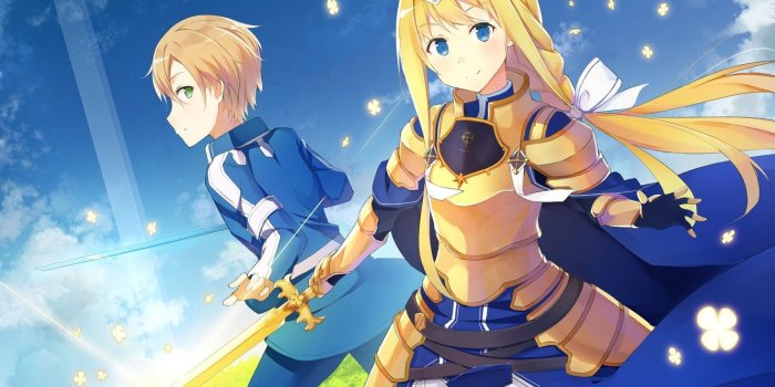 1332x850 Wallpaper anime, japanese, Sword Art Online, SAO, bishojo, Alice