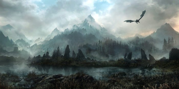 2000x1080 80+ Skyrim Wallpapers on WallpaperPlay