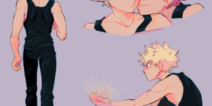 816x980 Your dorm room - KiriBaku BNHA by Kiribaku-kisses