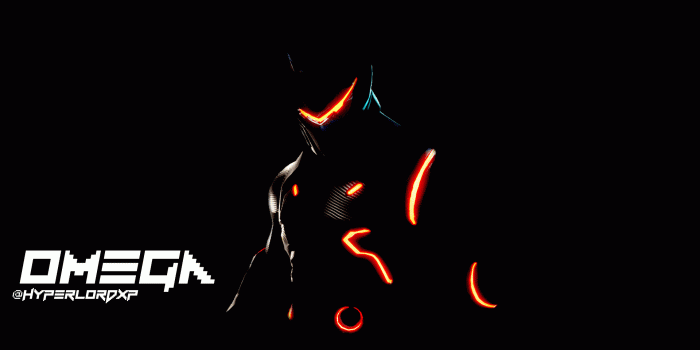 1920x1080 Made a wallpaper from the Omega battle pass icon thingy, I'm not the