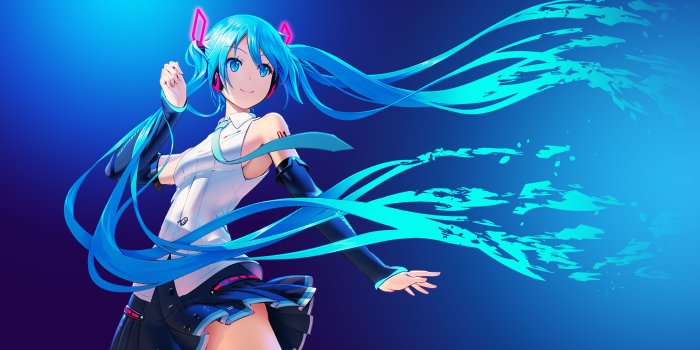 3840x2160 Wallpaper Hatsune Miku, Anime girl, Vocaloid, Long hair, 4K, Anime
