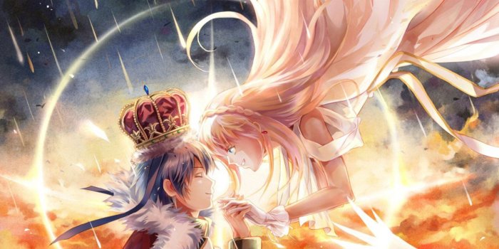 1440x1843 King anime couple dress girl male sky wallpaper | 1440x1843 | 639841