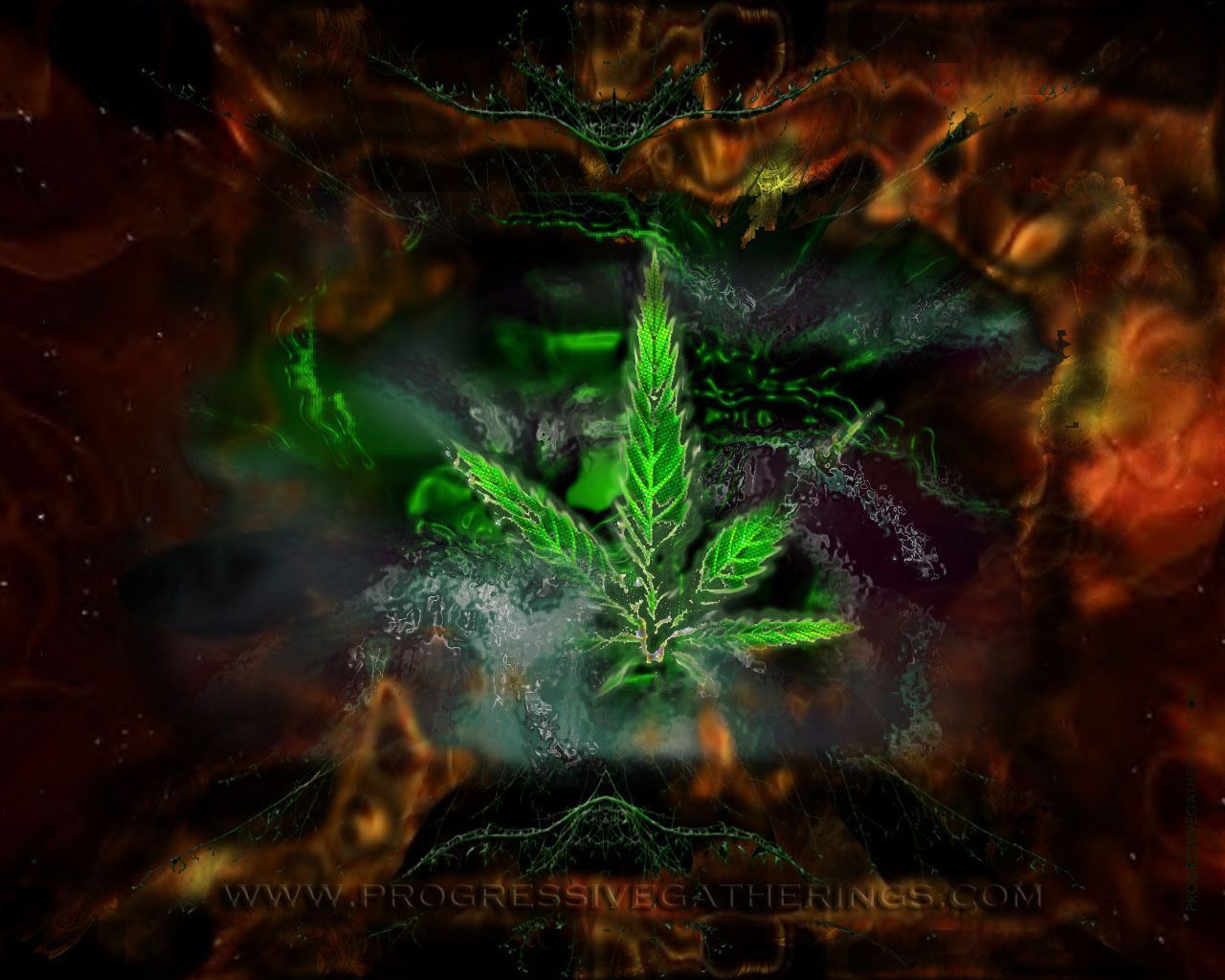 1280x1024 Weed Art Wallpapers