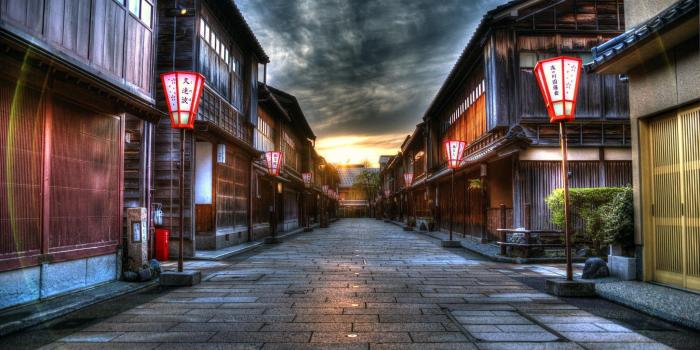 2048x1345 Streets Of Kanazawa - Desktop Wallpaper Street Japan (#756520) - HD