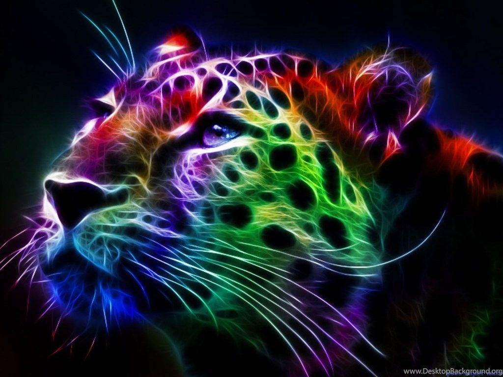 1024x768 Wallpapers Weed Fractal Art Leopard 1280x800 Desktop Background
