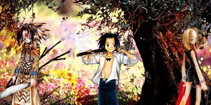 1024x768 Wallpapers Shaman King Anime Flower Tree For Ipad 1024x768