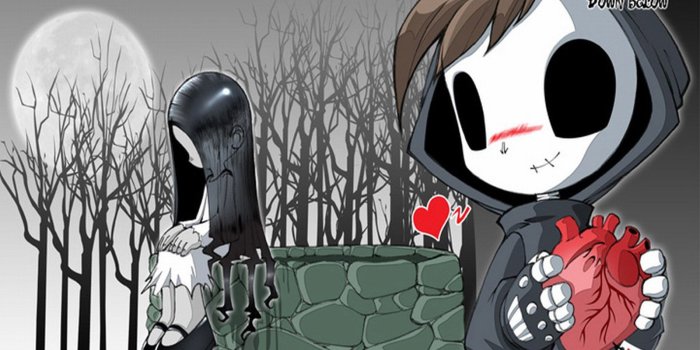 1600x1200 Photo by Kelly Emo Gothic Anime Wallpaper