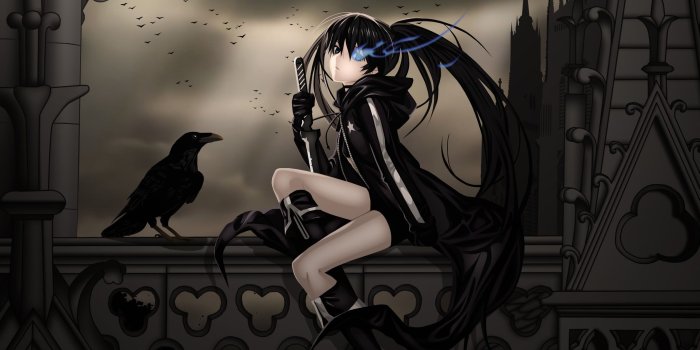 2380x1488 Emo Gothic Anime Wallpaper (2380x1488 px, vr.226