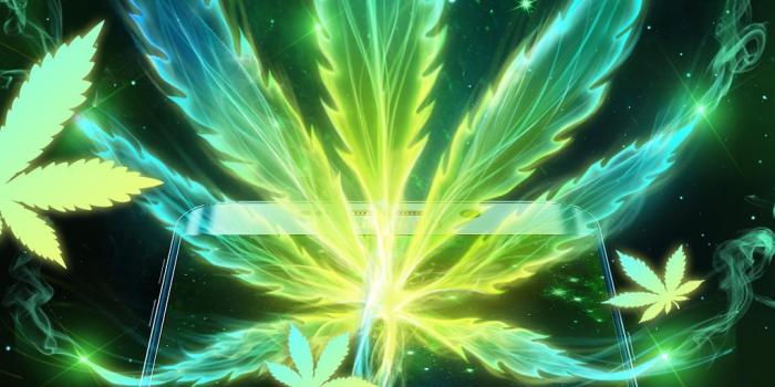 1024x1820 Neon Smoke Weed Live Wallpaper for Android - APK Download