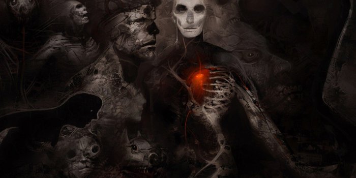 1440x900 Beautiful Evil | Horror Dark Art | creepy pics | Gothic wallpaper